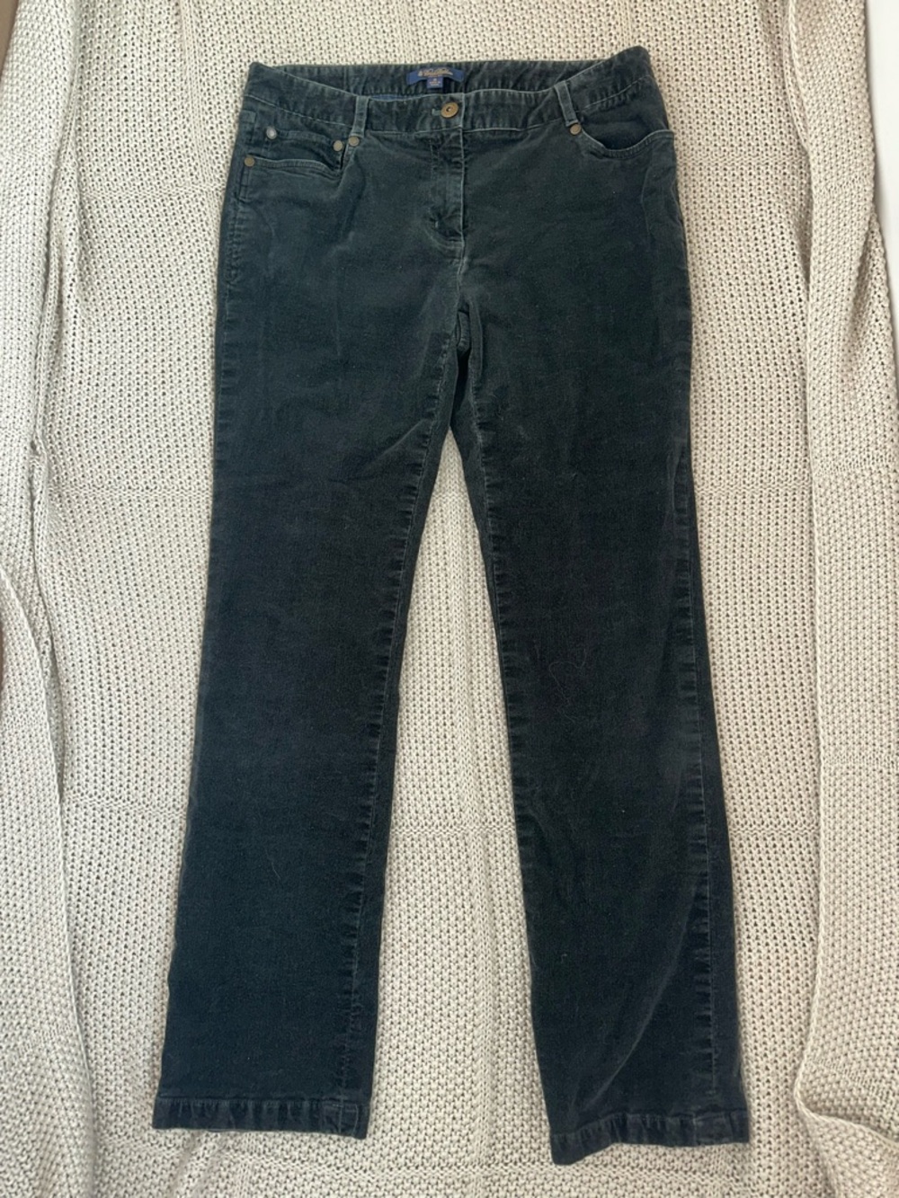 Dark Green Brooks Brothers Corduroy Jeans